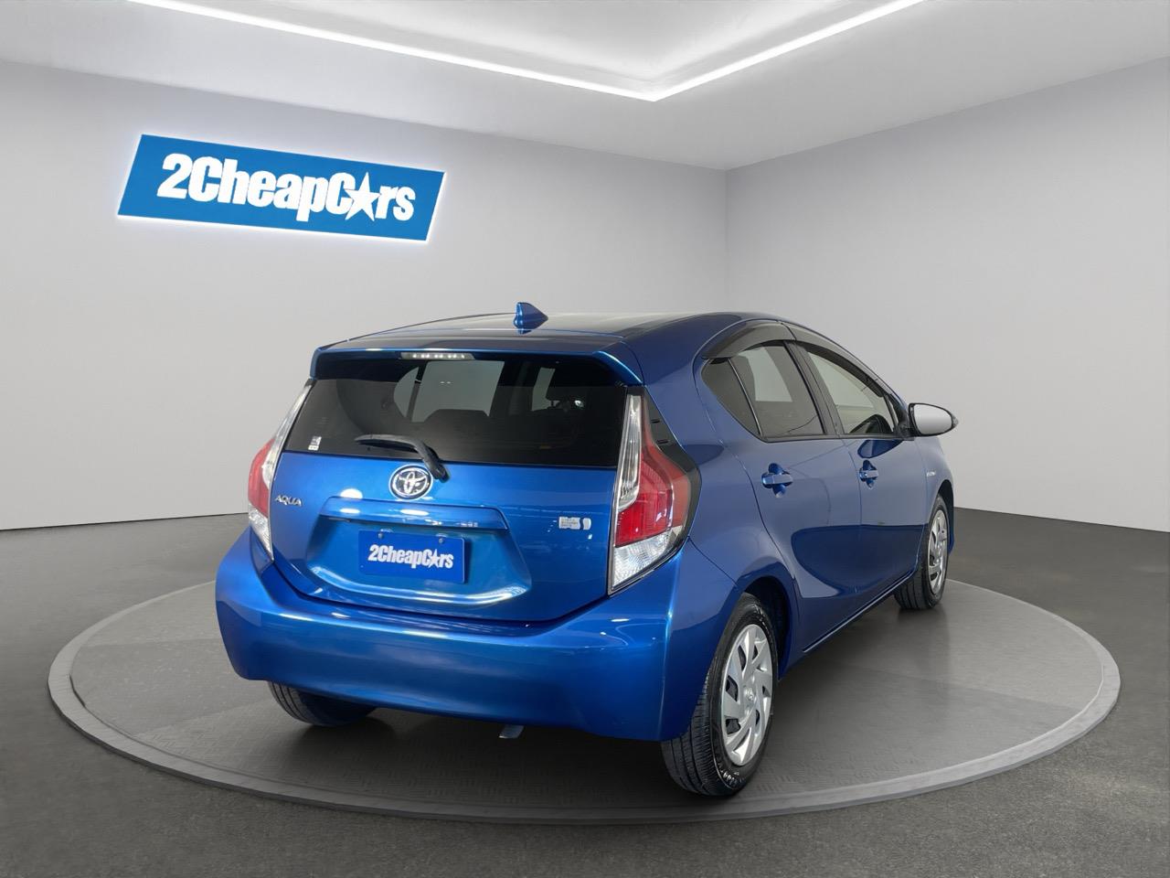 2015 Toyota Aqua Facelift Model S Hatchback HEATED SEATS + REVERSING CAMERA + PUSH START