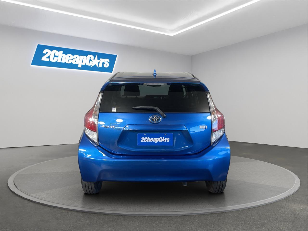 2015 Toyota Aqua Facelift Model S Hatchback HEATED SEATS + REVERSING CAMERA + PUSH START