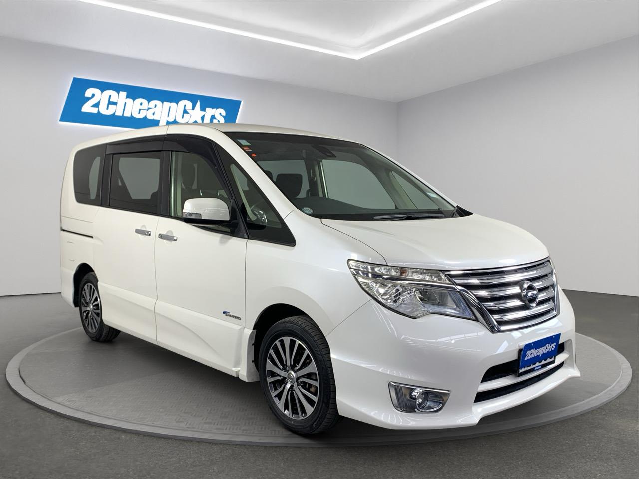2014 Nissan Serena Hybrid Highway Star People Mover CRUISE CONTROL + POWER SLIDING DOORS