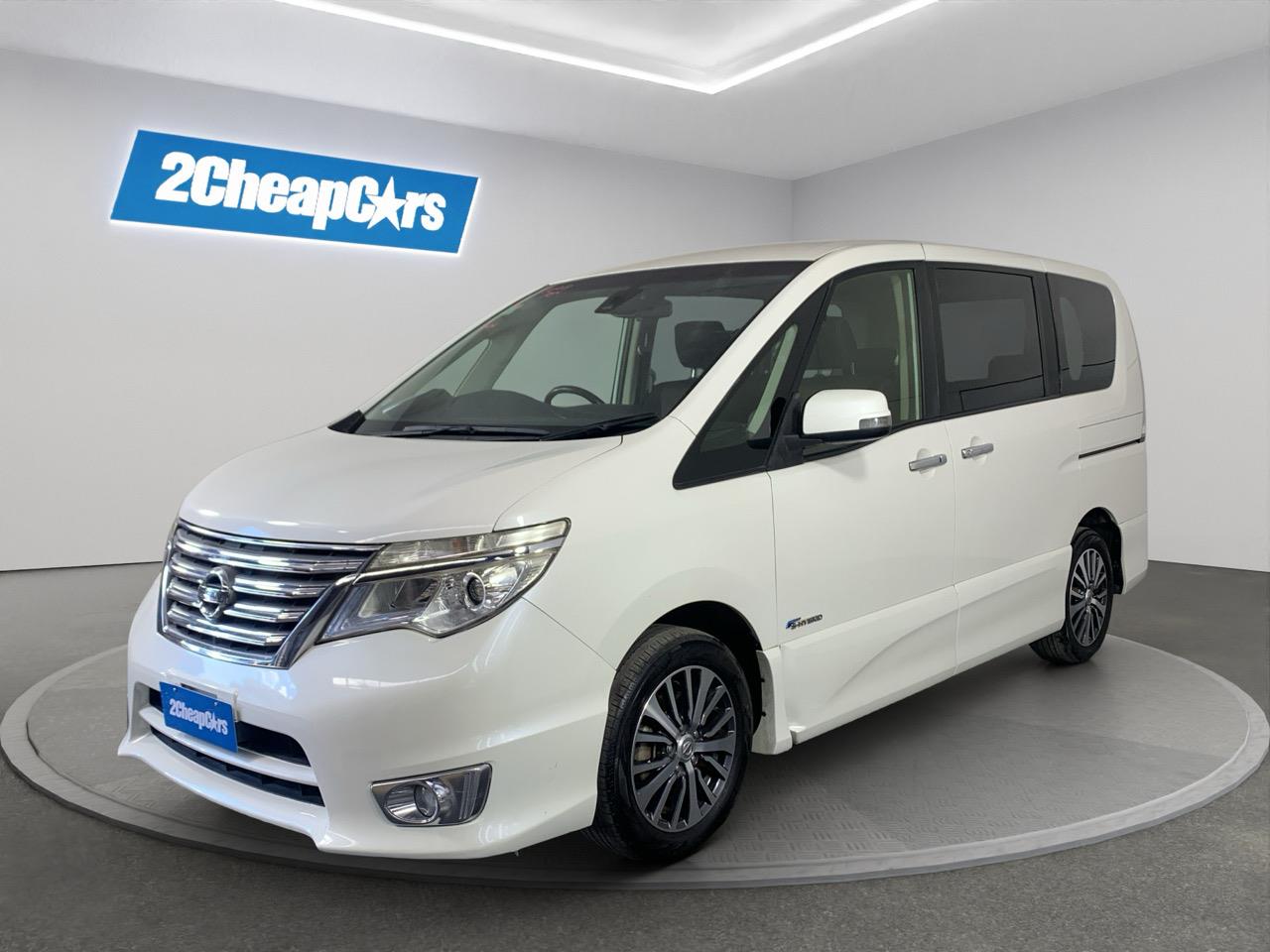 2014 Nissan Serena Hybrid Highway Star People Mover CRUISE CONTROL + POWER SLIDING DOORS 
