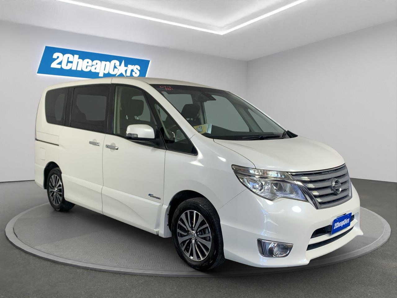 2014 Nissan Serena Hybrid Highway Star People Mover CRUISE CONTROL + POWER SLIDING DOORS 