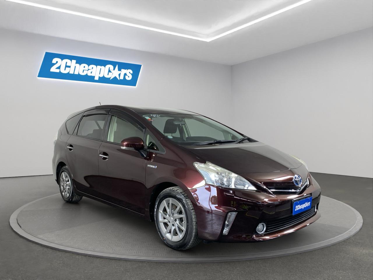 2013 Toyota Prius Alpha S Station Wagon PUSH BUTTON START + AUTO LIGHTS + REVERSING CAMERA