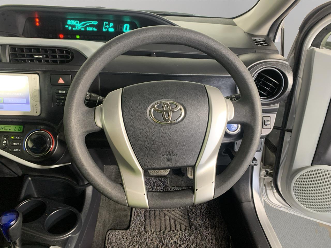 2012 Toyota Aqua S Hatchback REVERSING CAMERA + PUSH BUTTON START + AUTO LIGHTS