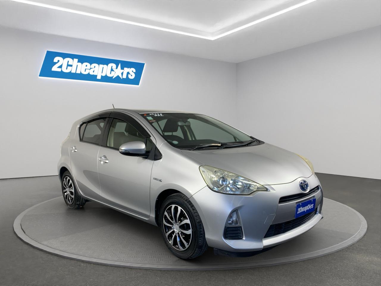 2012 Toyota Aqua S Hatchback REVERSING CAMERA + PUSH BUTTON START + AUTO LIGHTS