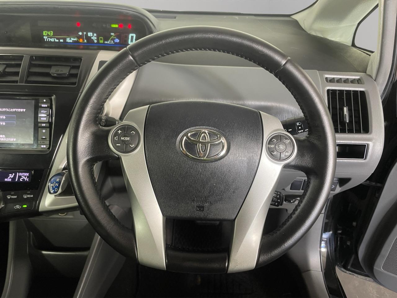 2012 Toyota Prius Alpha G Station Wagon CRUISE CONTROL + AUTO LIGHTS + PUSH START