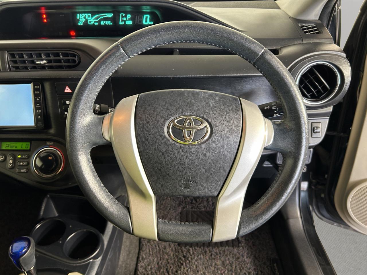 2013 Toyota Aqua G Hatchback SMART KEY + AUTO LIGHTS + MAG WHEEL