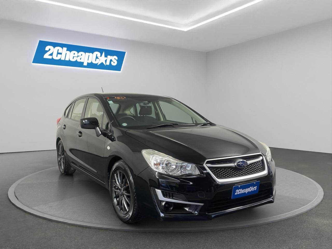2015 Subaru Impreza SPORT 1.6I-L Hatchback LOW KMS + REVERSING CAMERA + GREAT SPACE