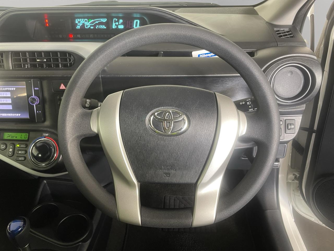 2014 Toyota Aqua S Hatchback LOW KM + REVERSING CAMERA + AUTO LIGHTS