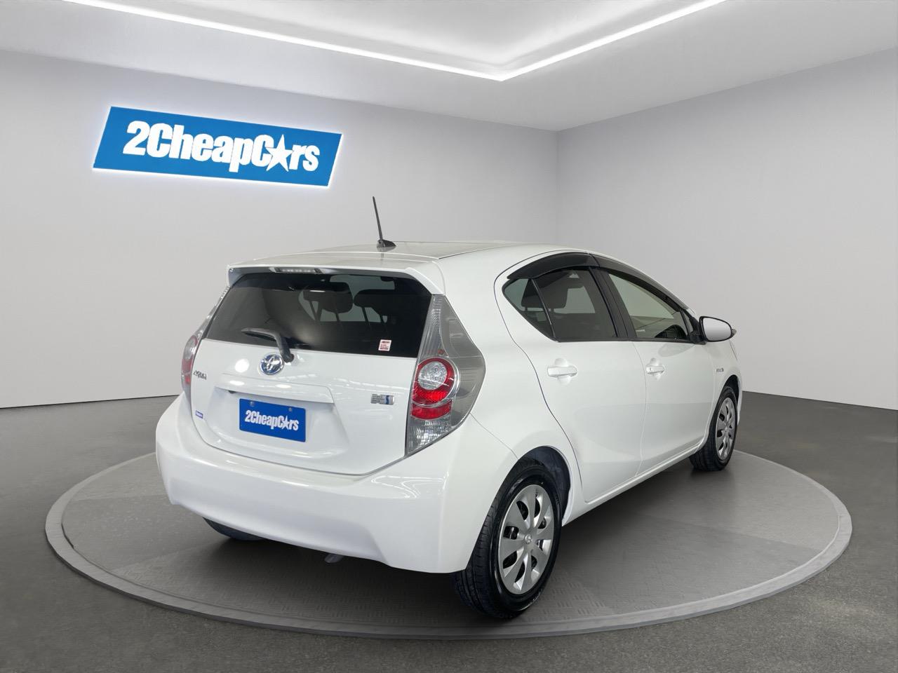 2014 Toyota Aqua S Hatchback LOW KM + REVERSING CAMERA + AUTO LIGHTS