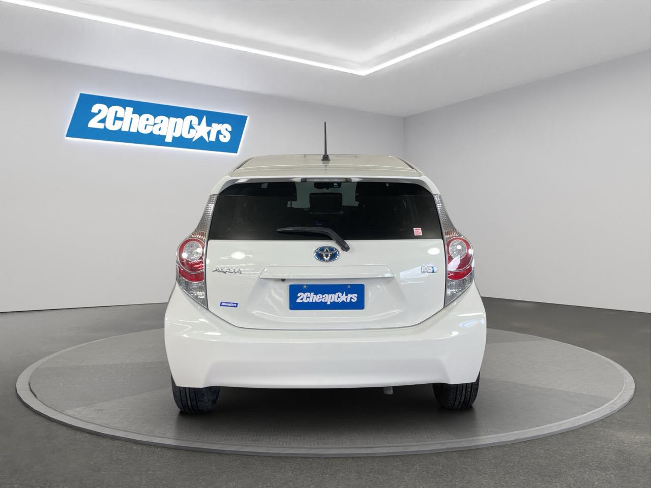 2014 Toyota Aqua S Hatchback LOW KM + REVERSING CAMERA + AUTO LIGHTS