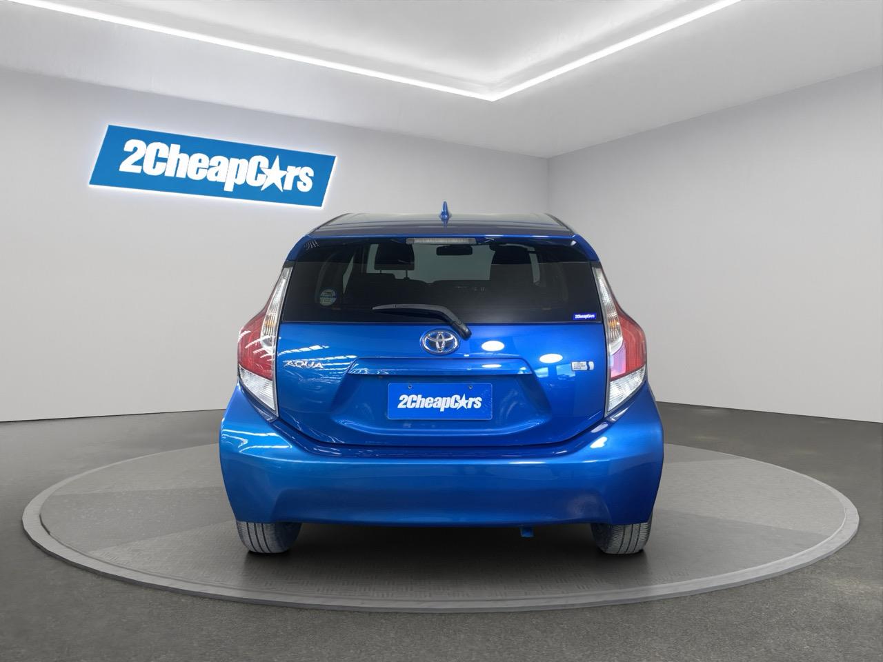 2015 Toyota Aqua Facelift Model S Hatchback PUSH BUTTON START + AUTO LIGHTS + REVERSING CAMERA