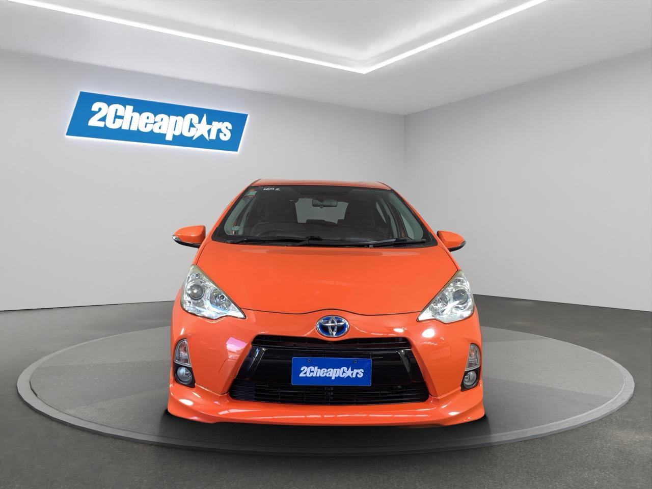 2014 Toyota Aqua G Hatchback REVERSING CAMERA + HEATED SEATS + AUTO LIGHTS