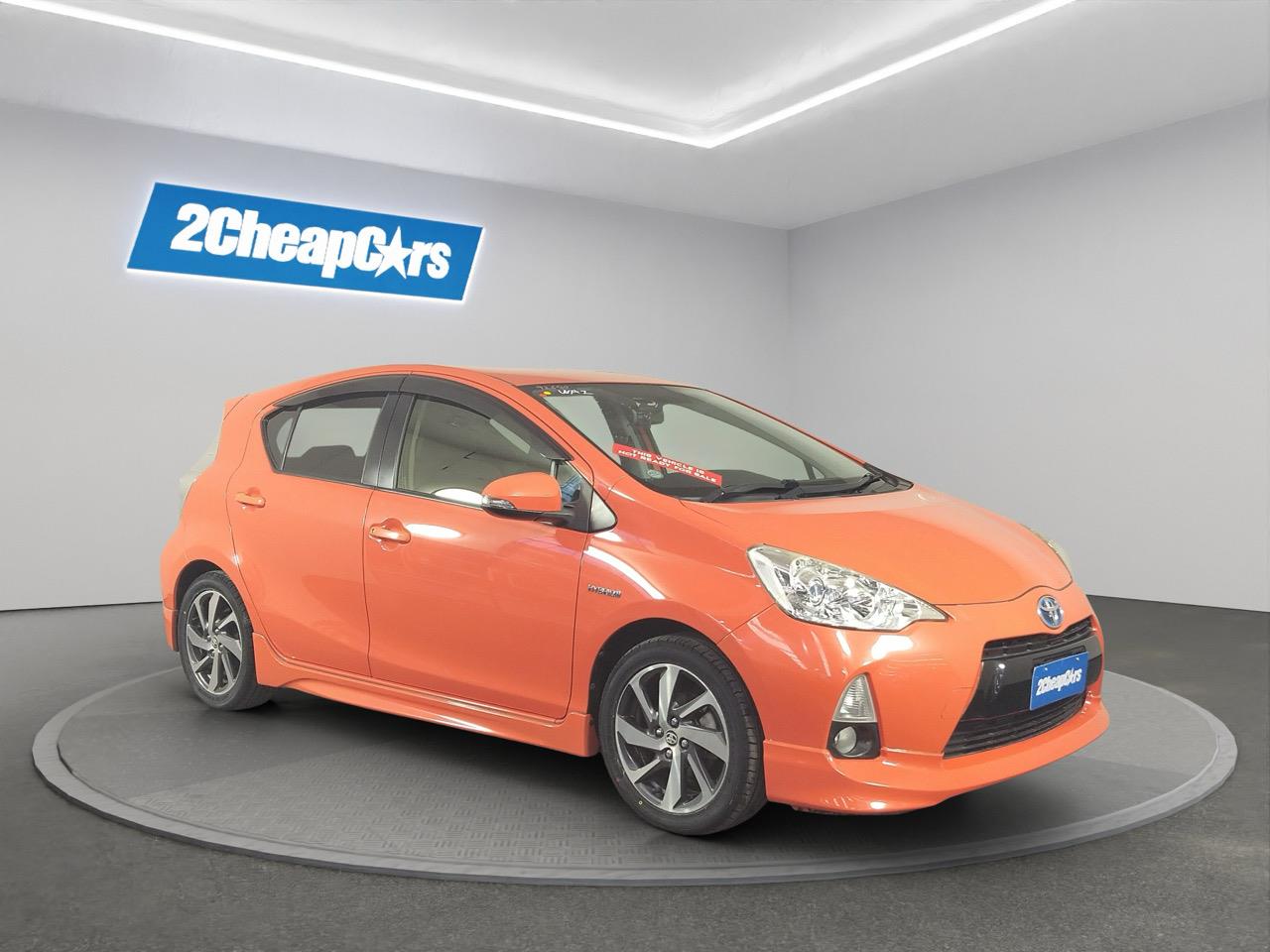2014 Toyota Aqua G Hatchback REVERSING CAMERA + HEATED SEATS + AUTO LIGHTS