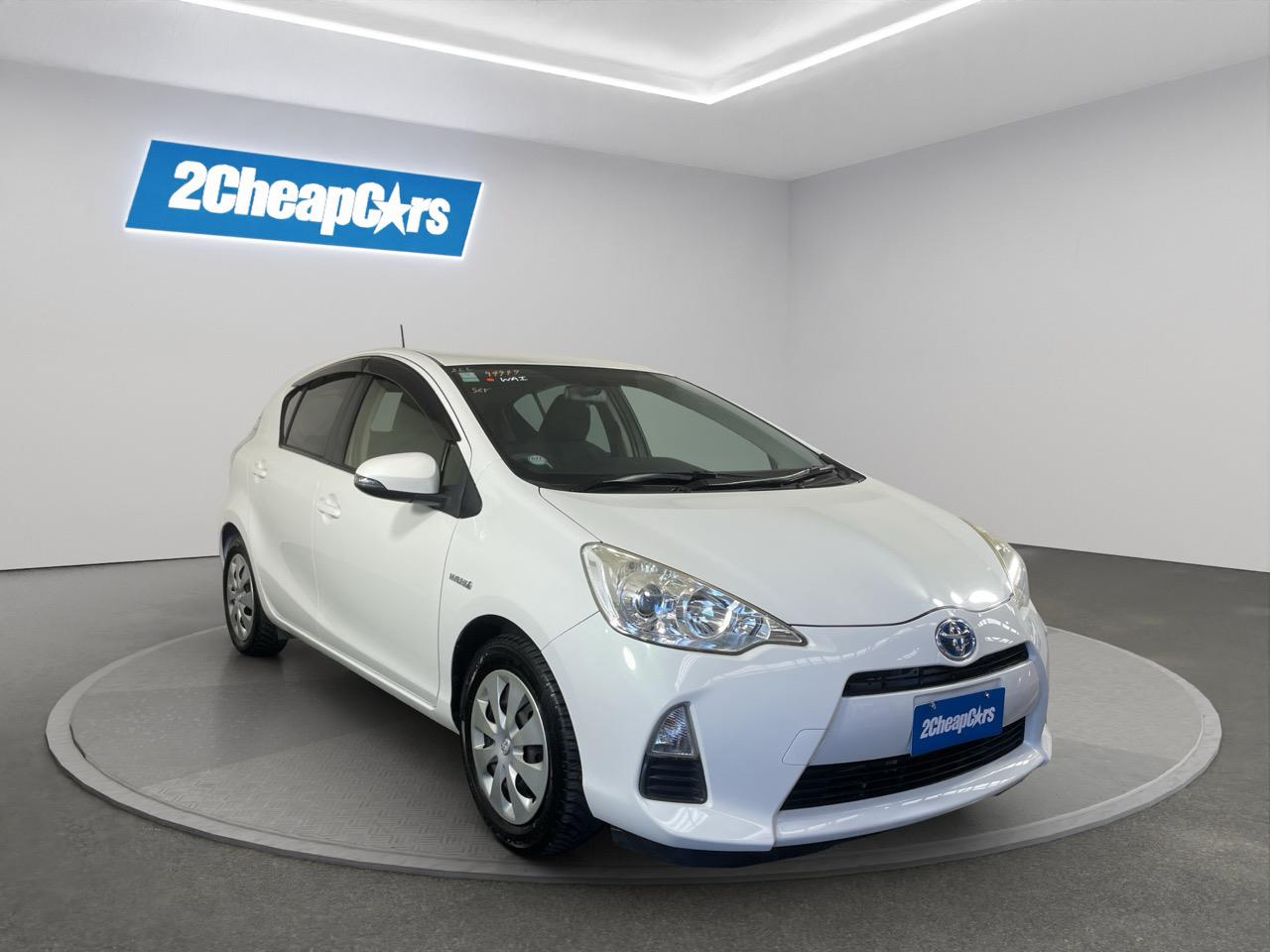 2012 Toyota Aqua G Hatchback AUTO LIGHTS + PUSH BUTTON START