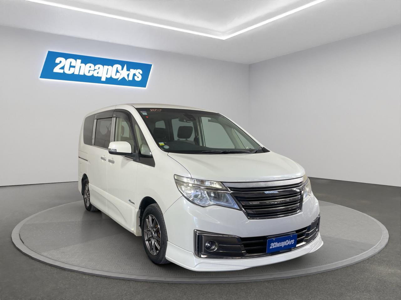 2014 Nissan Serena RIDER AUTECH HYBRID People Mover ELECTRIC SLIDING DOORS + REVERSING CAMERA