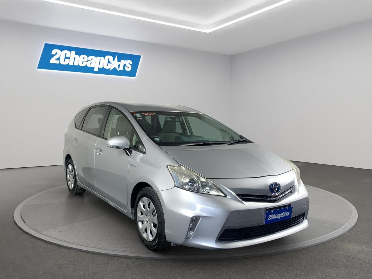 2012 Toyota Prius Alpha S Station Wagon GREAT SPACE  + REVERSING CAMERA + SMART KEY