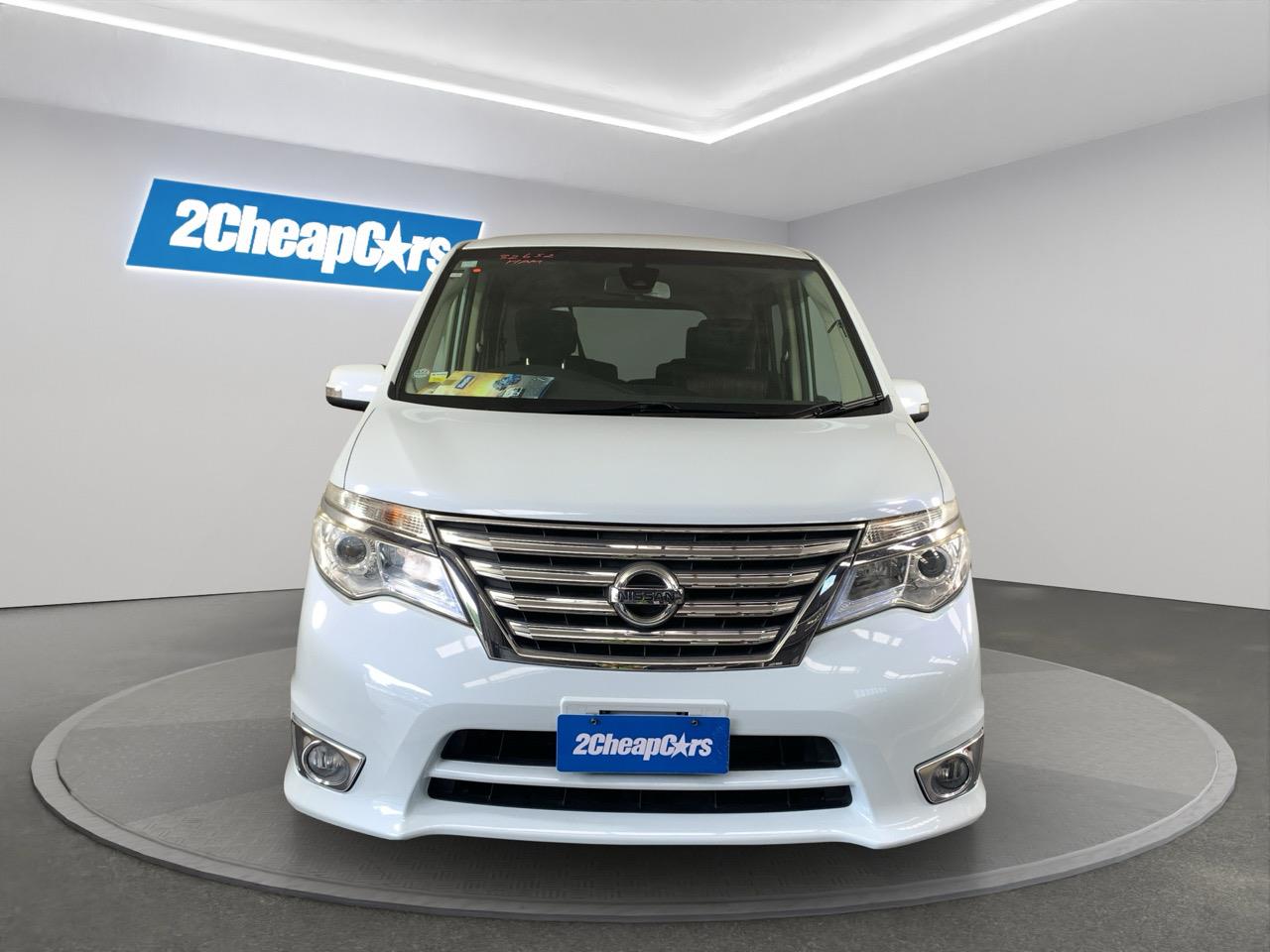 2014 Nissan Serena Hybrid Highway Star People Mover CRUISE CONTROL + AUTO LIGHTS + REVERSING CAMERA