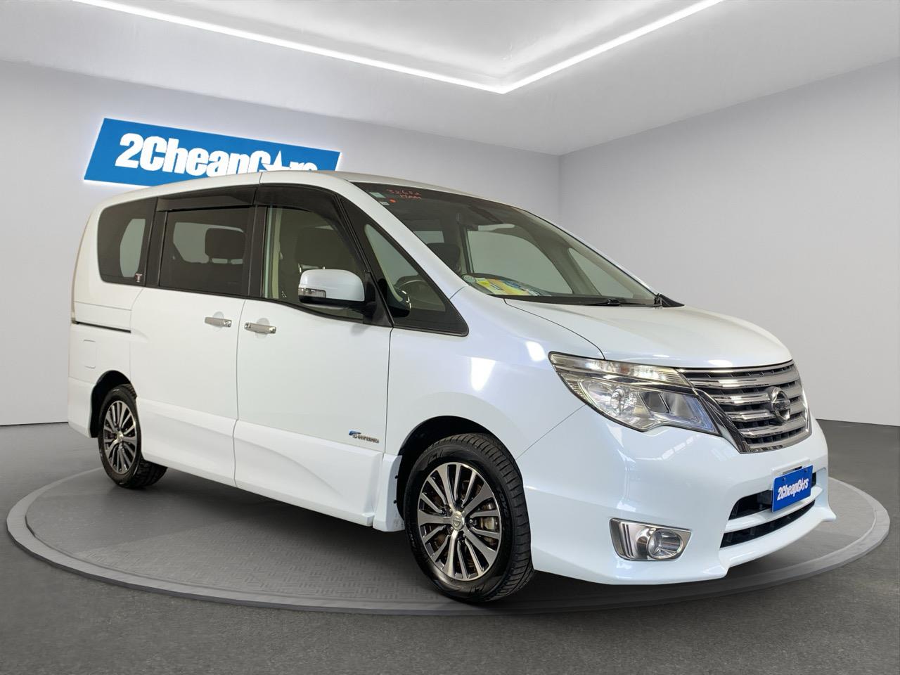 2014 Nissan Serena Hybrid Highway Star People Mover CRUISE CONTROL + AUTO LIGHTS + REVERSING CAMERA
