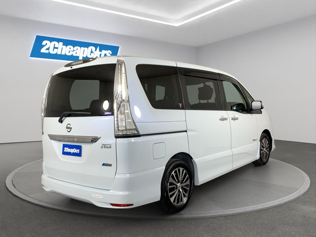2014 Nissan Serena Hybrid Highway Star People Mover CRUISE CONTROL + AUTO LIGHTS + REVERSING CAMERA
