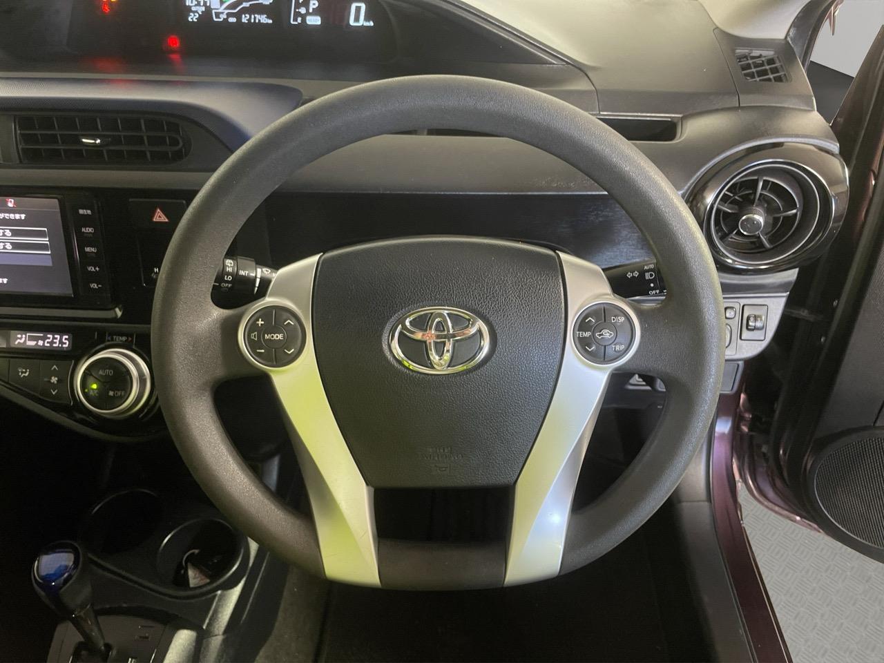 2015 Toyota Aqua Facelift Model S Hatchback REVERSING CAMERA + AUTO LIGHTS + PUSH START