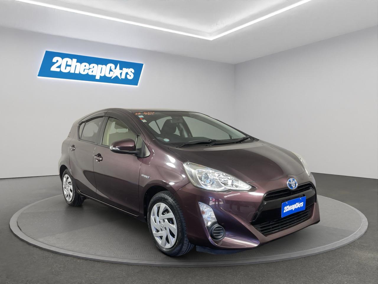 2015 Toyota Aqua Facelift Model S Hatchback REVERSING CAMERA + AUTO LIGHTS + PUSH START