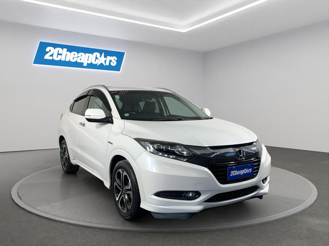 2014 Honda Vezel Hybrid Z RV/SUV HEATED SEATS + PUSH START + PADDLE SHIFT