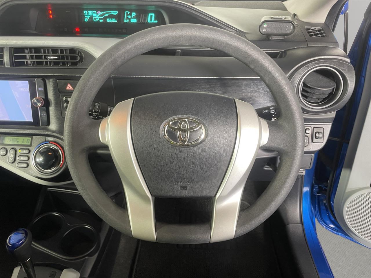 2013 Toyota Aqua S Hatchback LOW KMS + REVERSING CAMERA + PARKING SENSORS