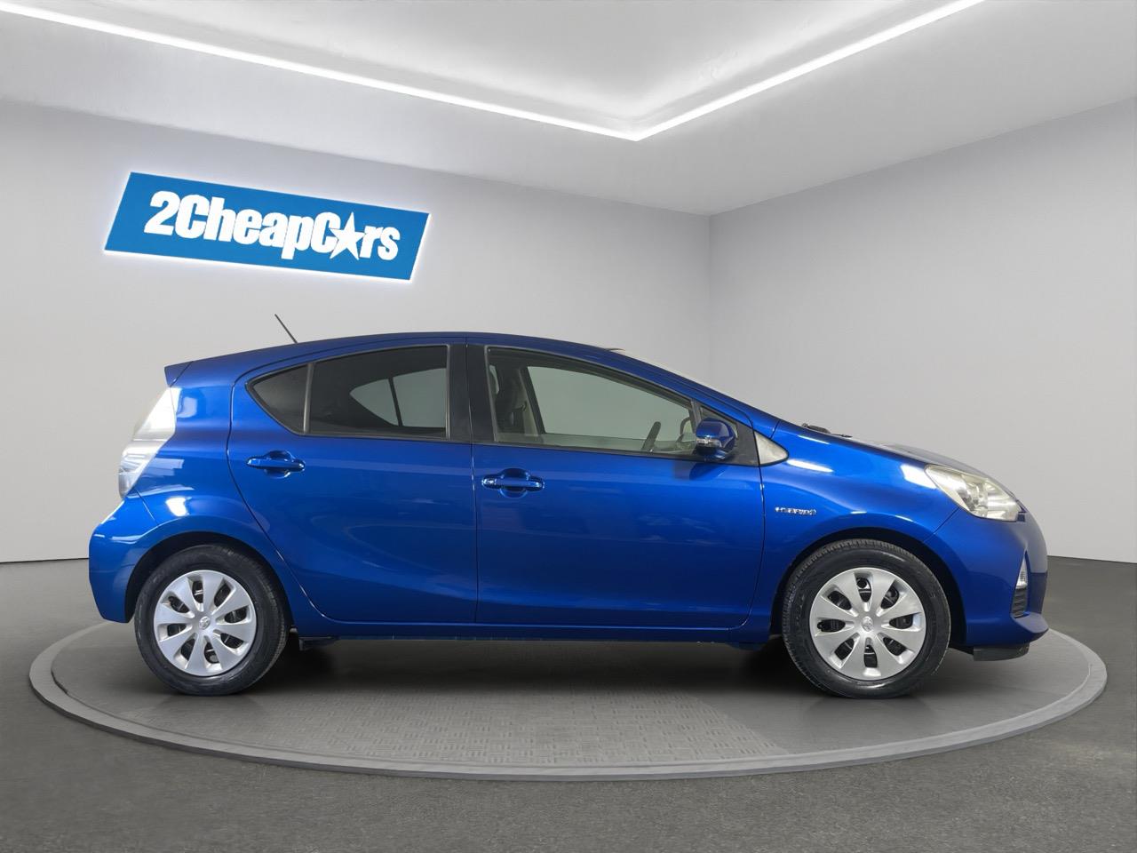 2013 Toyota Aqua S Hatchback LOW KMS + REVERSING CAMERA + PARKING SENSORS