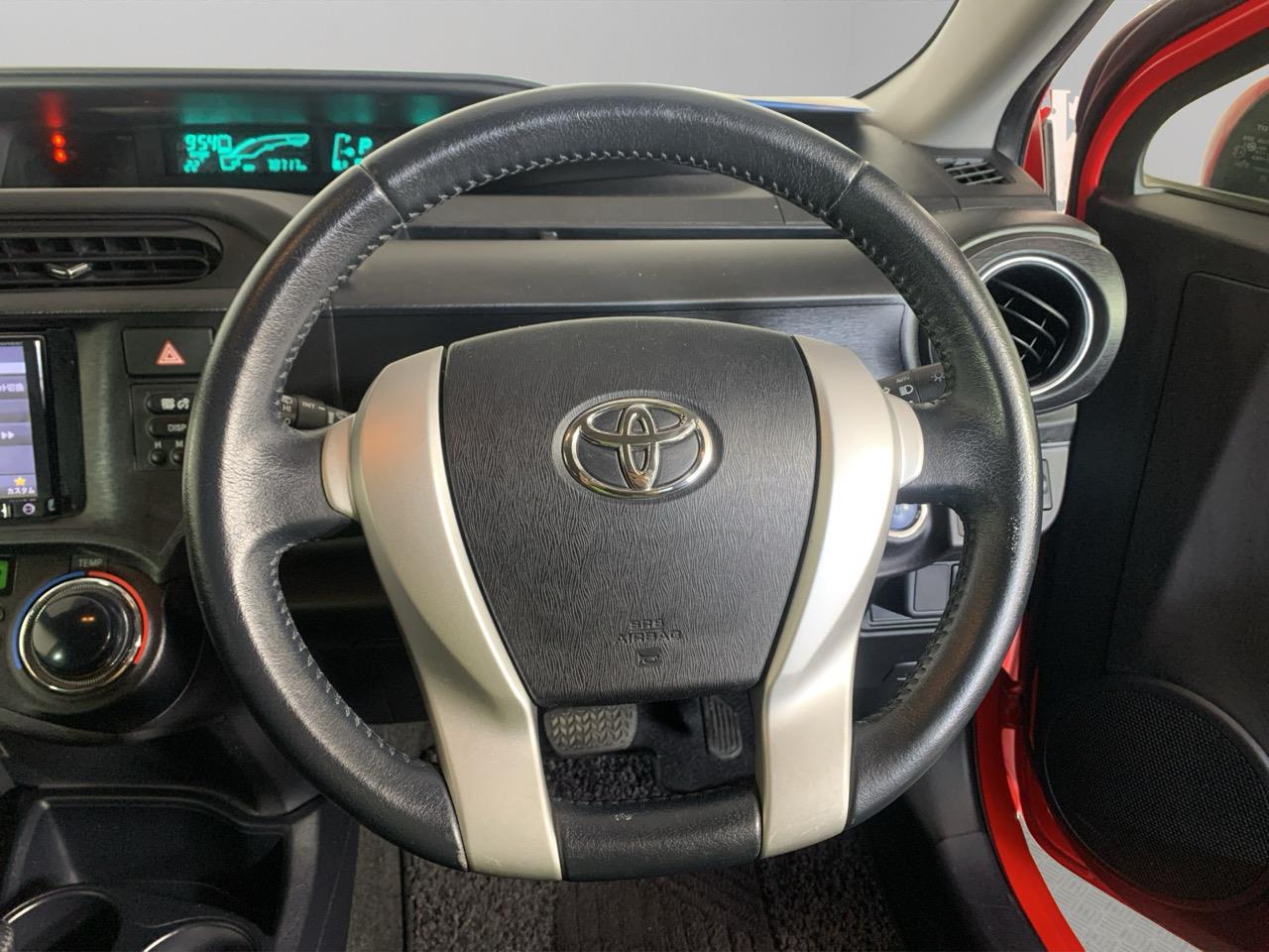 2013 Toyota Aqua G Black Soft Leather Selection Hatchback HEATED SEATS + AUTO LIGHTS + PUSH BUTTON START