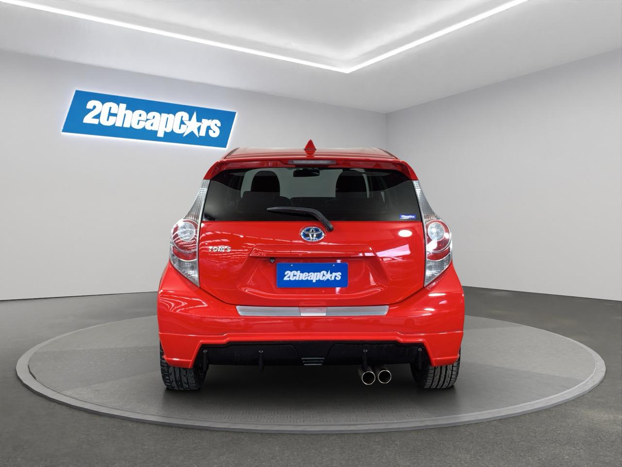 2013 Toyota Aqua G Black Soft Leather Selection Hatchback HEATED SEATS + AUTO LIGHTS + PUSH BUTTON START