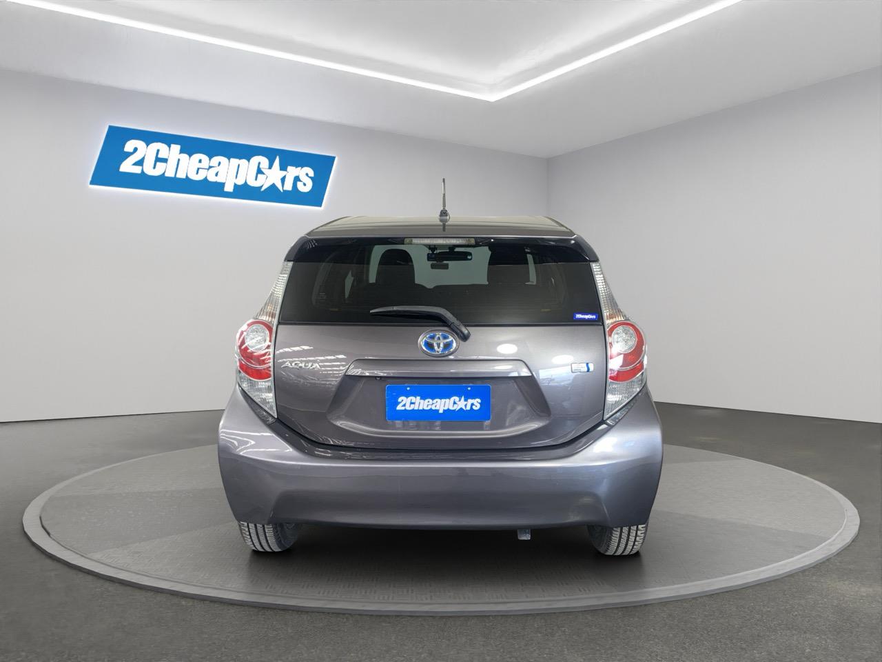2014 Toyota Aqua Hybrid Hatchback PUSH BUTTON START + AUTO LIGHTS + REVERSING CAMERA