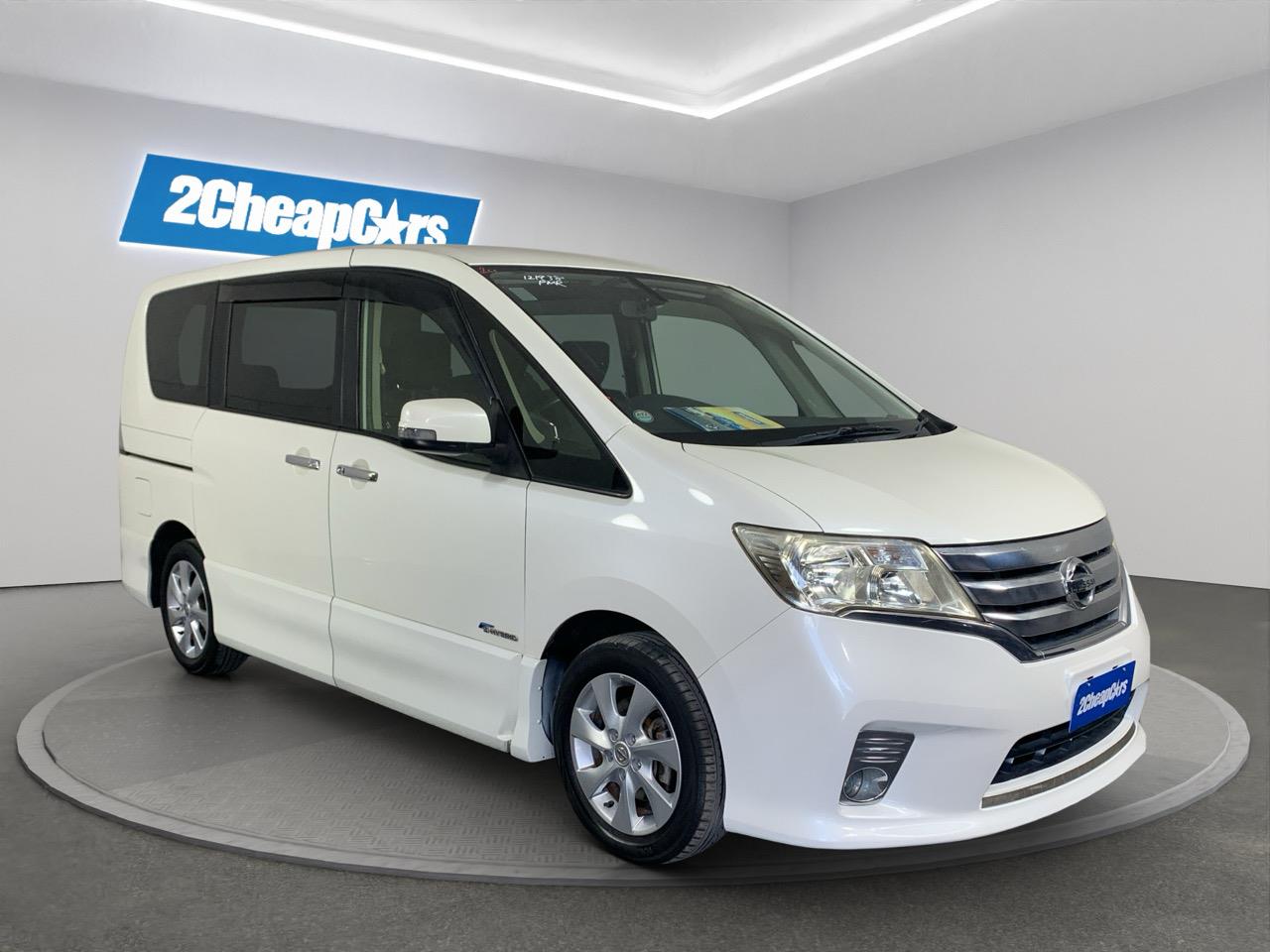 2013 Nissan Serena Hybrid Highway Star People Mover CRUISE CONTROL + POWER SLIDING DOORS 