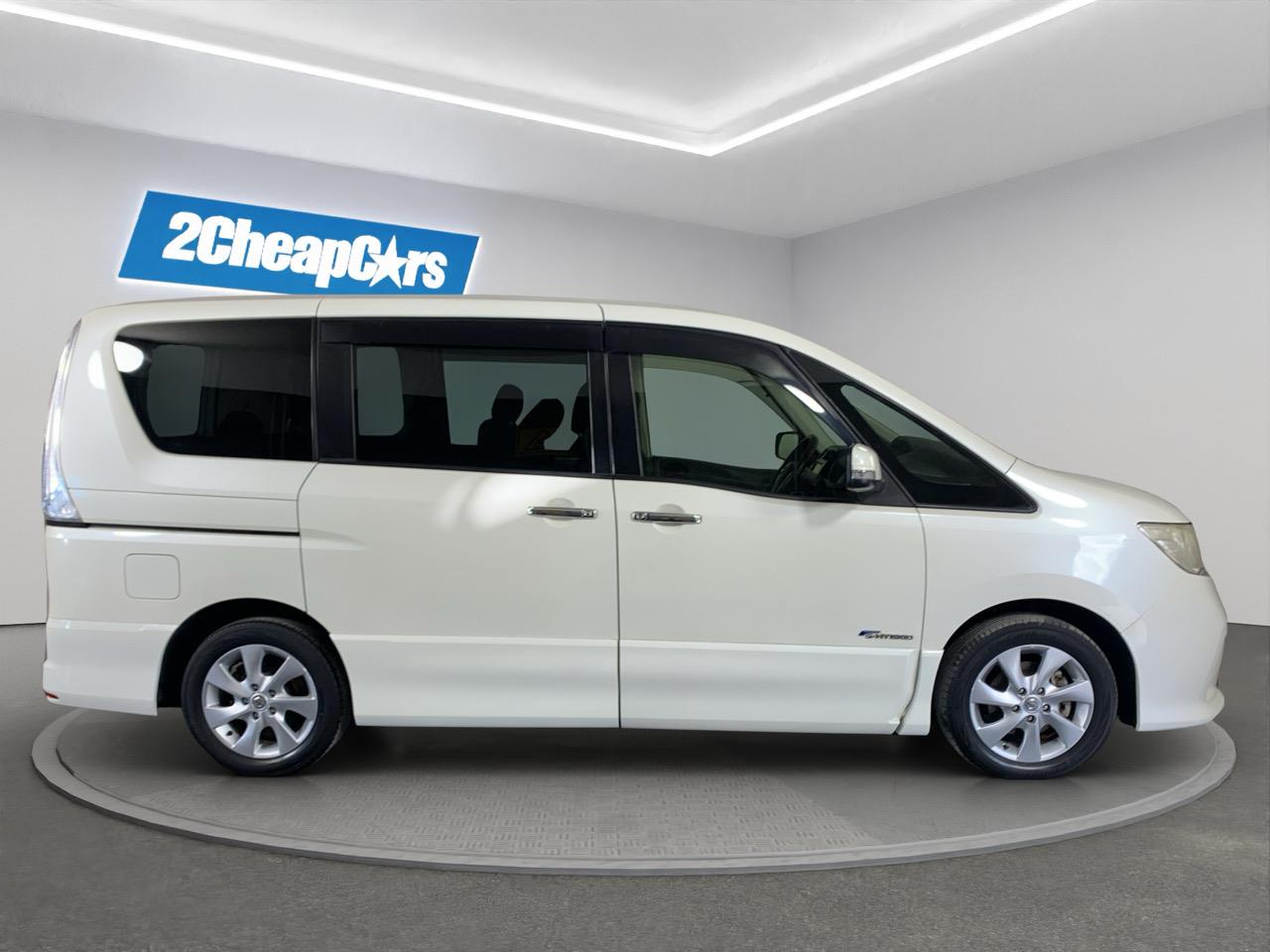 2013 Nissan Serena Hybrid Highway Star People Mover CRUISE CONTROL + POWER SLIDING DOORS 