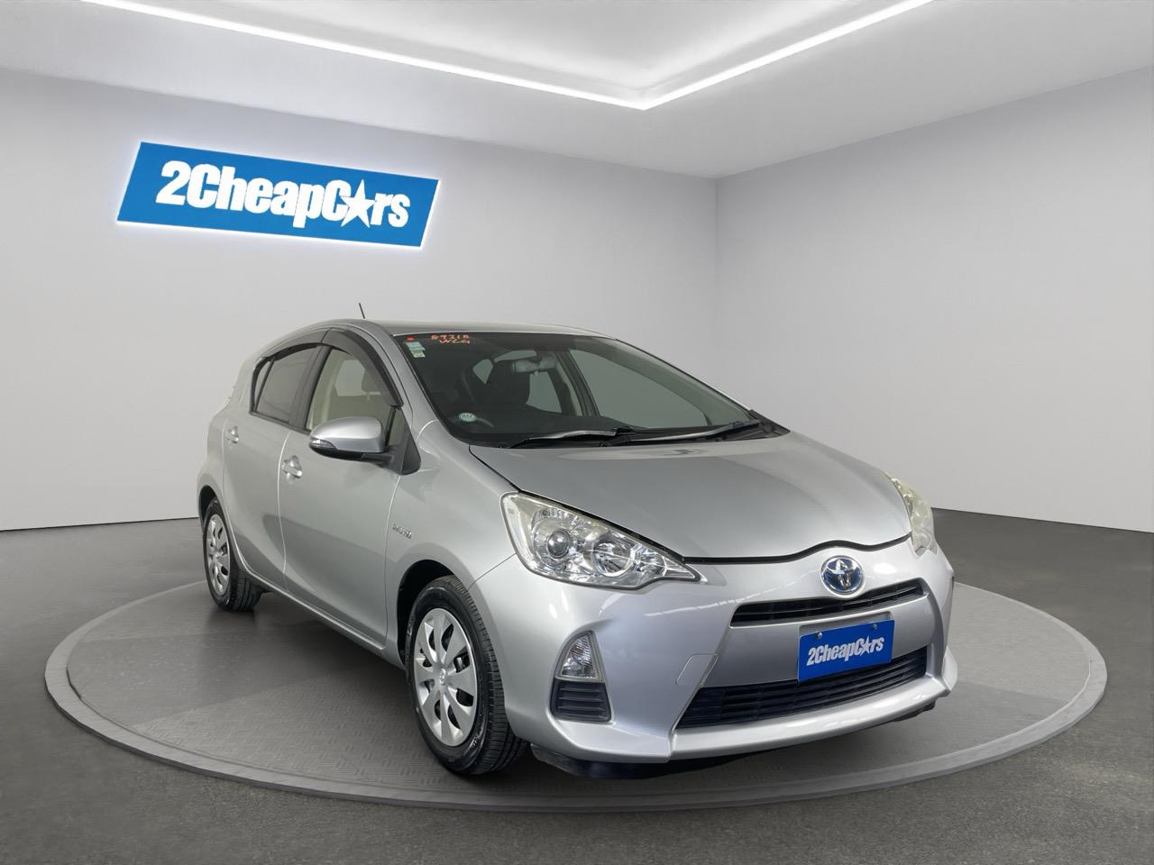 2012 Toyota Aqua G Hatchback LOW KM + REVERSING CAMERA + PUSH BUTTON START