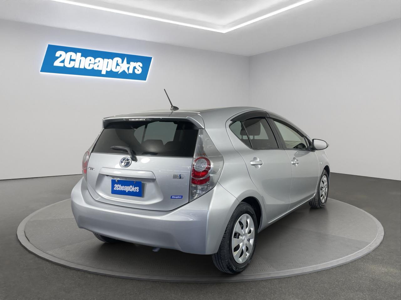 2012 Toyota Aqua G Hatchback LOW KM + REVERSING CAMERA + PUSH BUTTON START
