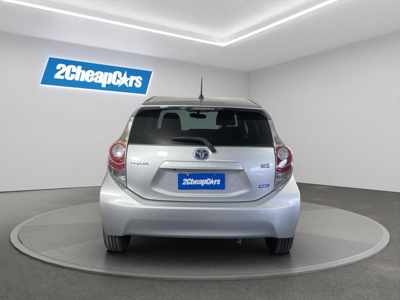 2012 Toyota Aqua G Hatchback LOW KM + REVERSING CAMERA + PUSH BUTTON START