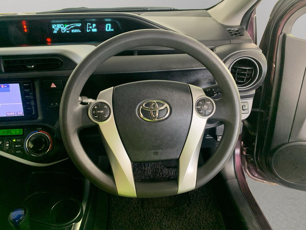 2014 Toyota Aqua S Hatchback REVERSING CAMERA + PUSH BUTTON START + AUTO LIGHTS