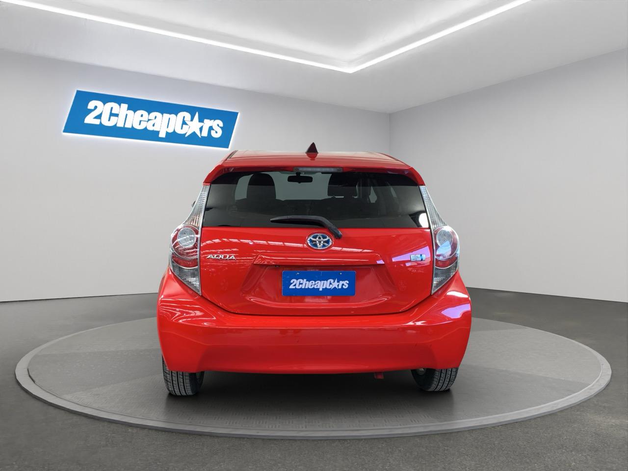 2012 Toyota Aqua G Hatchback REVERSING CAMERA + HEATED SEATS + AUTO LIGHTS