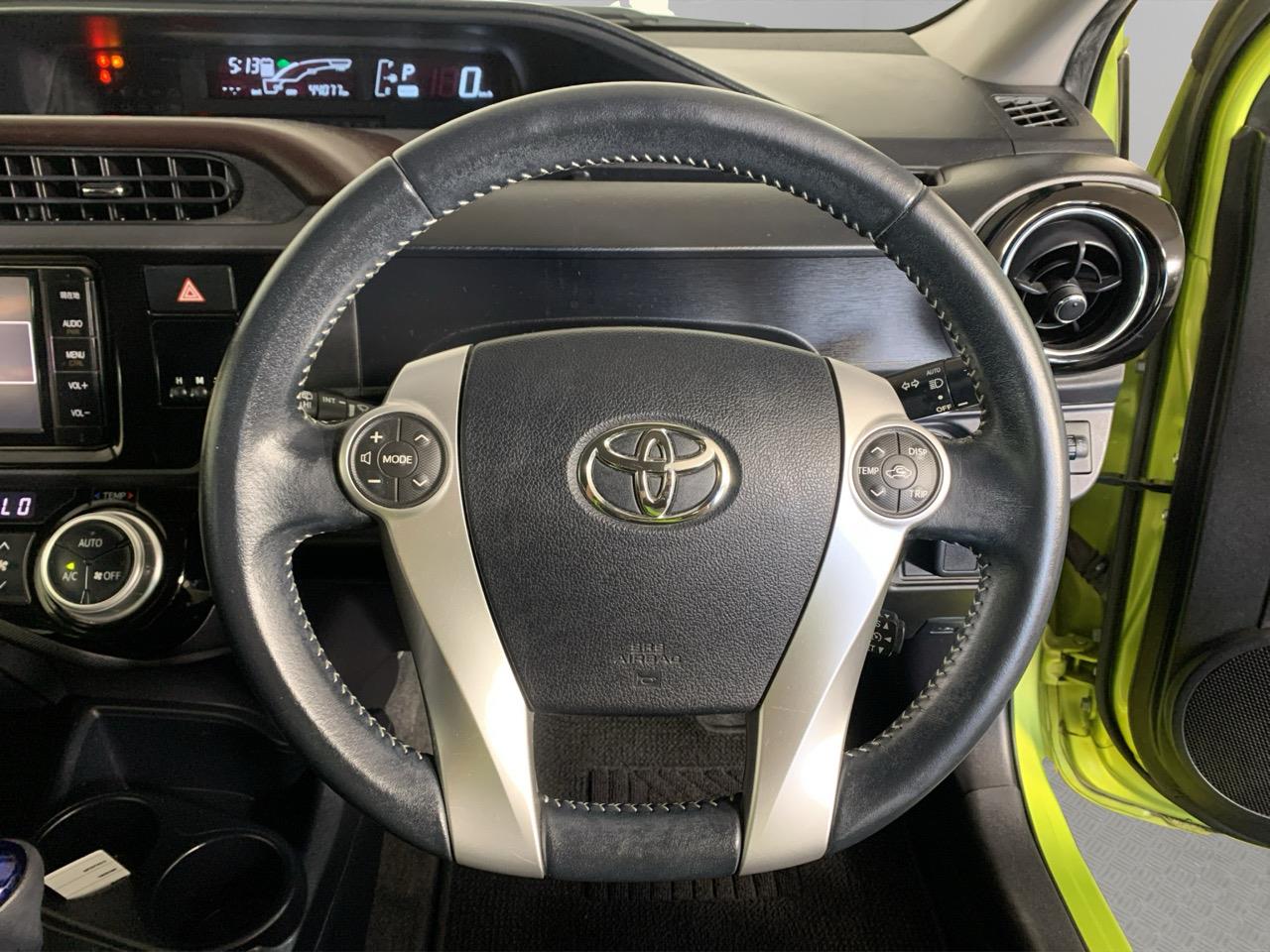 2015 Toyota Aqua Facelift Model S Hatchback LOW KM + REVESING CAMERA + CRUISE CONTROL