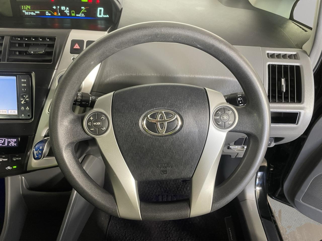 2012 Toyota Prius Alpha S Station Wagon REVERSING CAMERA + PUSH BUTTON START + AUTO LIGHTS