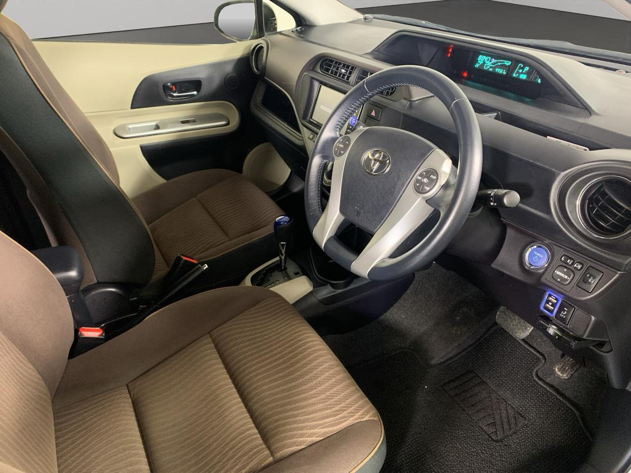 2012 Toyota Aqua G Hatchback LOW KM + PUSH BUTTON START + AUTO LIGHTS