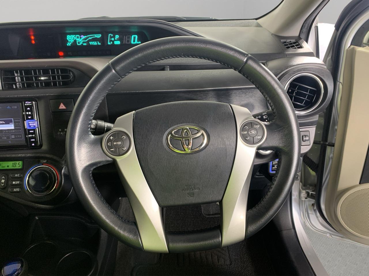 2012 Toyota Aqua G Hatchback LOW KM + PUSH BUTTON START + AUTO LIGHTS