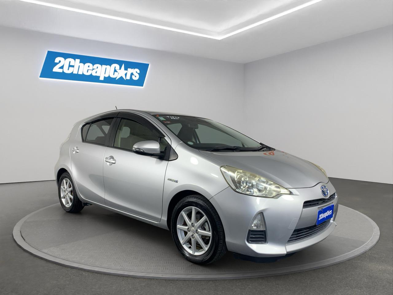 2012 Toyota Aqua G Hatchback LOW KM + PUSH BUTTON START + AUTO LIGHTS
