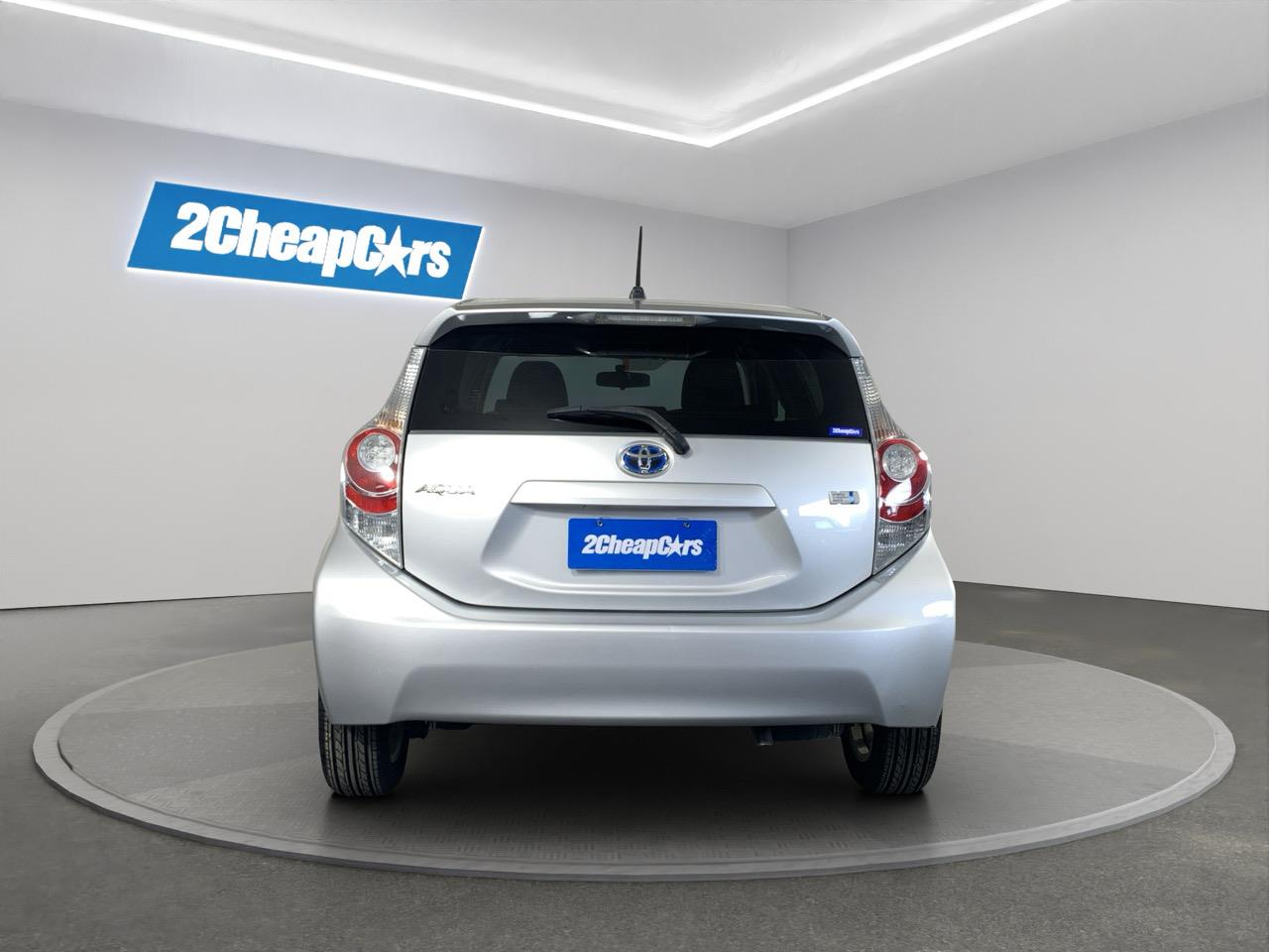 2012 Toyota Aqua G Hatchback LOW KM + PUSH BUTTON START + AUTO LIGHTS