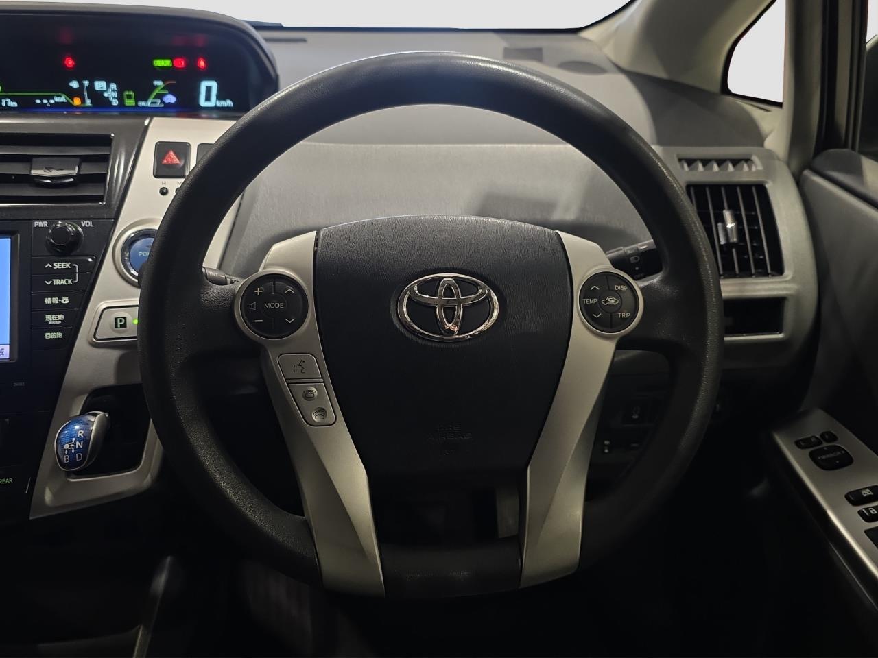 2012 Toyota Prius Alpha S Station Wagon PUSH BUTTON START + REVERSING CAMERA + AUTO LIGHTS