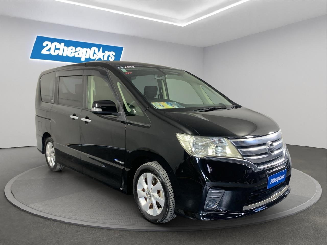 2012 Nissan Serena Hybrid Highway Star People Mover CRUISE CONTROL + POWER SLIDING DOOR  + AUTO LIGHTS