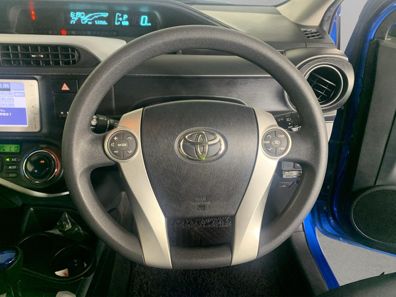 2014 Toyota Aqua S AERO Hatchback LOW KMS + REVERSING CAMERA + PUSH BUTTON START