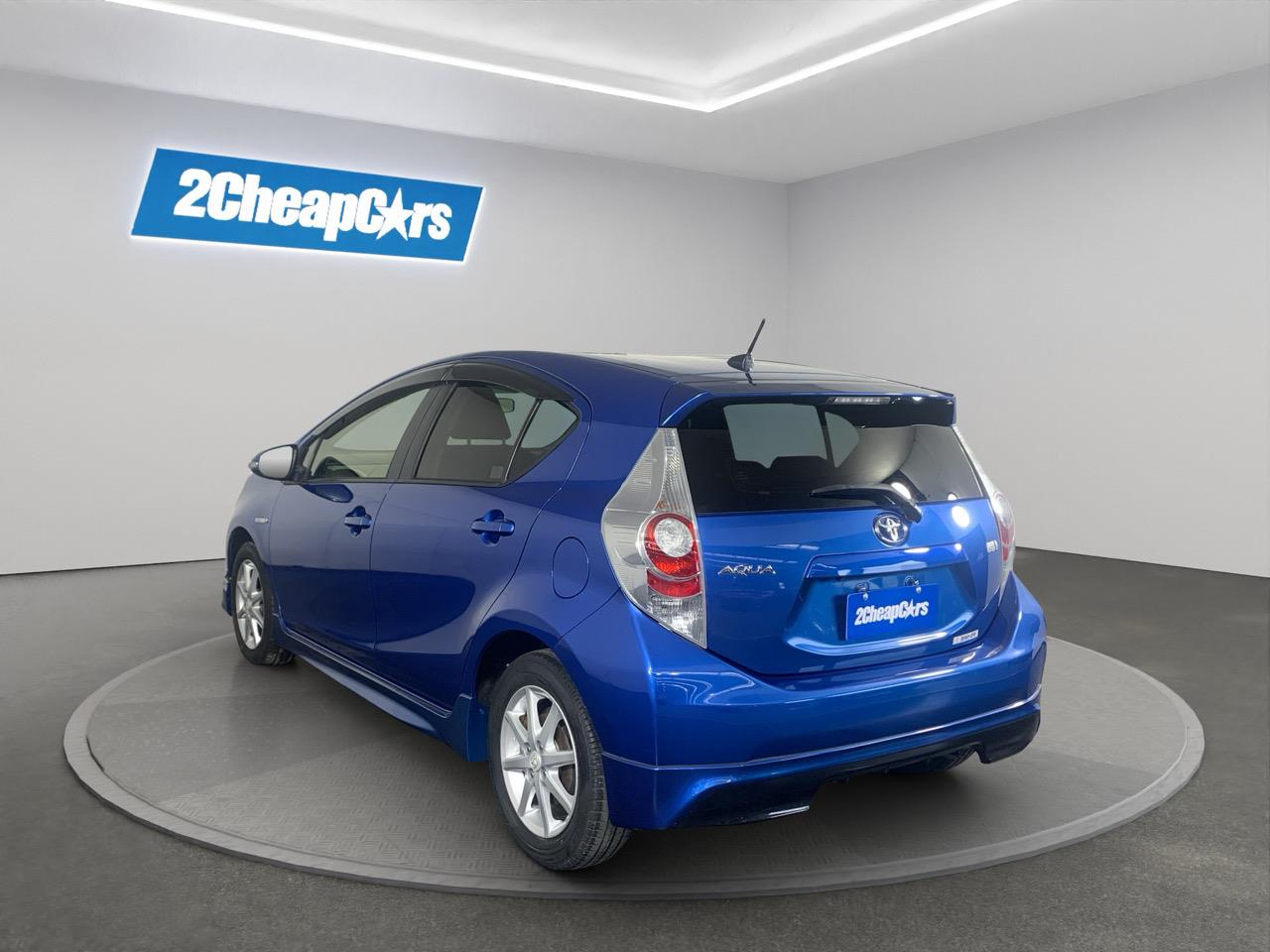2014 Toyota Aqua S AERO Hatchback LOW KMS + REVERSING CAMERA + PUSH BUTTON START