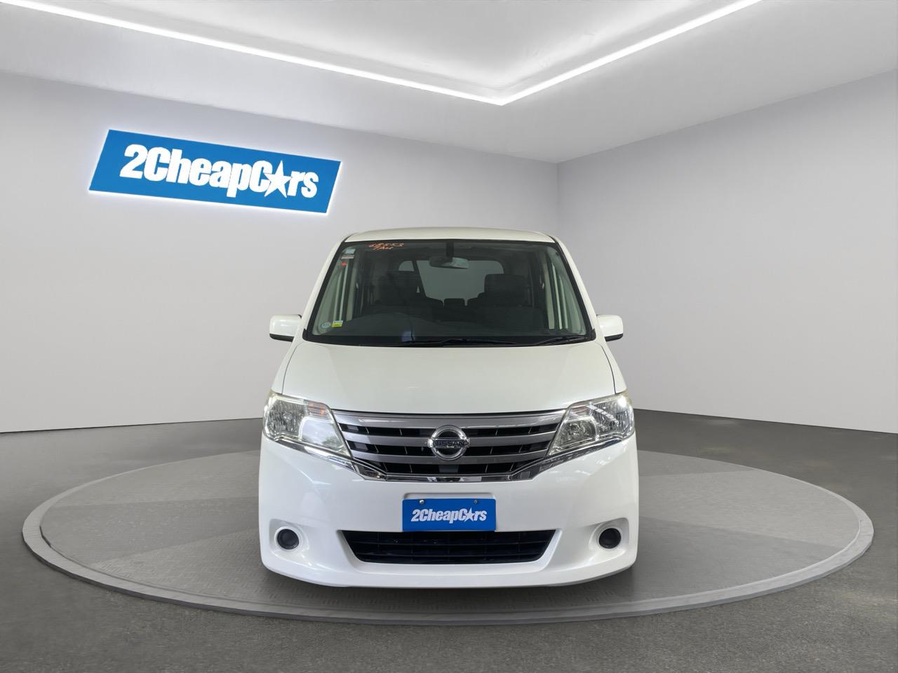 2013 Nissan Serena Hybrid People Mover REVERSING CAMERA + POWER SLIDING DOORS