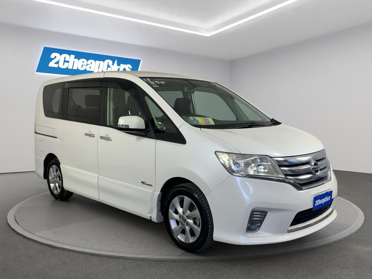 2012 Nissan Serena Hybrid Highway Star People Mover CRUISE CONTROL + POWER SLIDING DOORS + AUTO LIGHTS